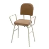 108011_perching-stool-with-arms-champagne_web-image_01 Perching Stool, Height Adjustable with arms - Champagne
