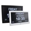 12 DIGITAL LED CALENDAR DAY CLOCK 12" DIGITAL LED CALENDAR DAY CLOCK