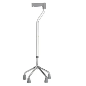 164600_quadstick-offset-base-high-profile-small-base-swl-100kg_web-image_01 Walking Frame Folding, Cooper, with Wheels & Gliders - Large