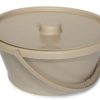 1960_287639454 Bowl, with Lid & Handle, Beige