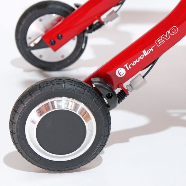 655efe2cc712a_wheels-and-logo-close-up E-Traveller EVO Electric Wheelchair/Walker