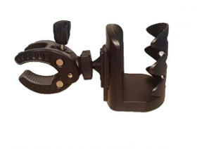 Cup holder to suit mobility equipment Cup holder to suit mobility equipment
