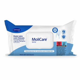 Molicare Cleansing Moist Skin Care Tissue 50pc - 200x300mm