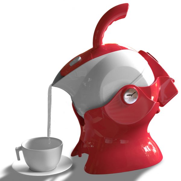 Uccello Kettle - Black and White