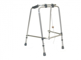 Walking Frame - Coopers Adjustable folding no wheels Walking Frame - Coopers Adjustable folding no wheels