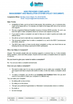 ndis complaints
