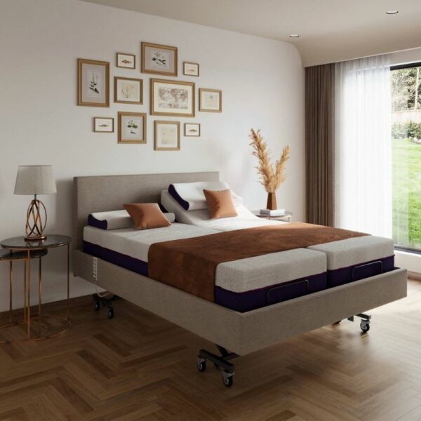 498_IC333_Split_Queen iCare IC333 Premium Homecare Bed Split Queen