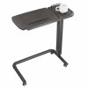 85_Over_Bed_Table_C_Shape Icare Overbed Table - C Shape - Charcoal