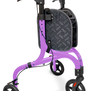 RG4402PR-TRI-WALKER-PURPLE-OVERALL Knee Walker - Heavy Duty