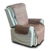 LCCOVER-Brown-LOUNGE Protective Cover for Recliner Lift Chairs
